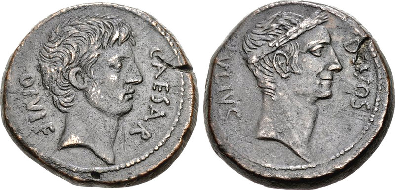 Sestertius of Octavian and Caesar.jpg